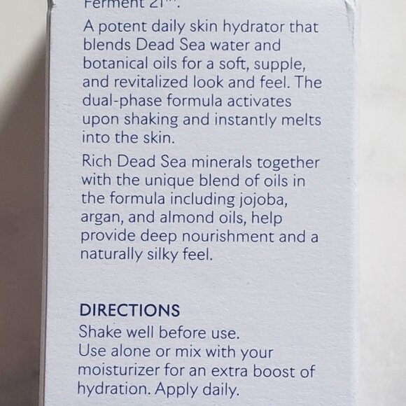 Seacret Facial Serum Hydration Booster Dead Sea Minerals NEW - Picture 7 of 7